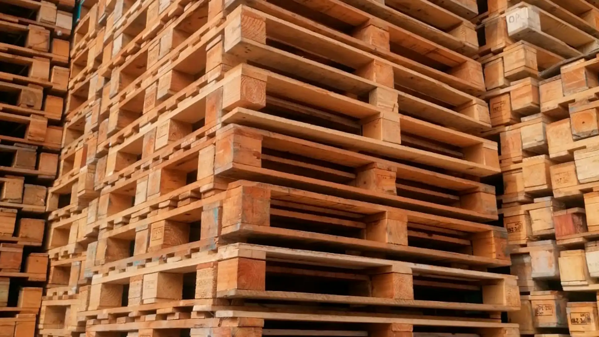 Foto de pallets diseñados con programa PDS
